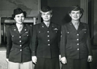 COL Hobby and Two WACs